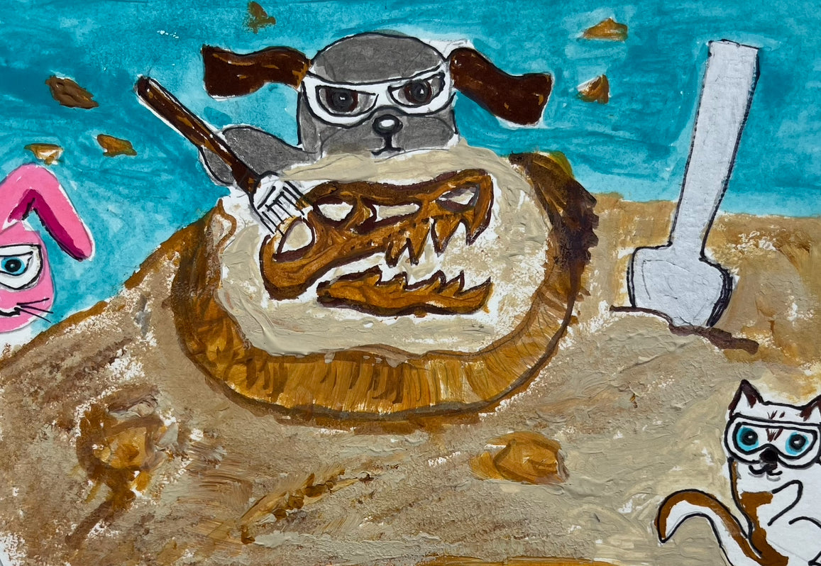 Wuffy and the Dinosaur Dig Adventure