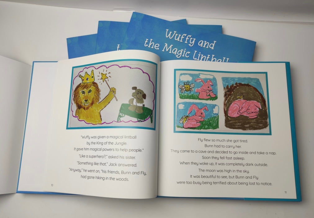 Wuffy and the Magic Lintball