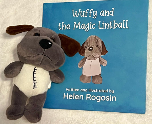 Wuffy and the Magic Lintball and Plush - Book 1 Gift Set